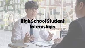 Internships for high school students -Social Media Intern