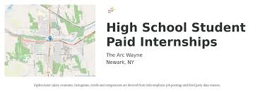 Paid Summer internships for high school students